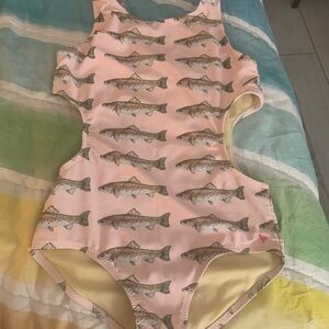 Pink Chicken Multicolor Swimsuit